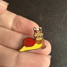Vintage Magic Roundabout Brian Pin Badge Rare 1998 