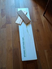 'Studio Cottage Oak' engineered wood flooring, 3 boxes, 1.8m2/box, 125mm wide