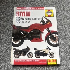 BMW K100 & 75 2-valve Models (83 - 96) Haynes Repair Manual (Paperback)