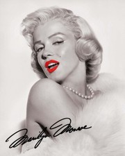 Marilyn Monroe Signed 8" x 6"