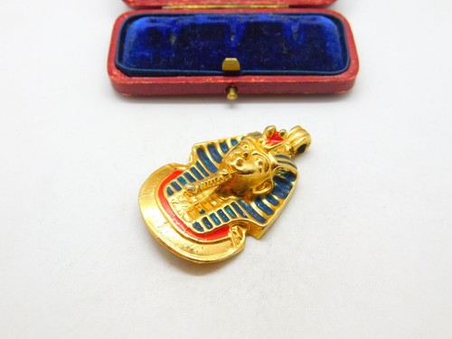 Gold plate egyptian - plate,