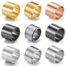 Wide Band Ring for Men Women