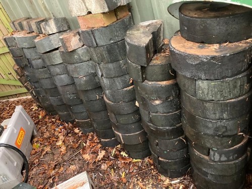 Half round coping - half,