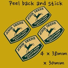 John Deere Vinyl Tool Stickers Ltd Tools Classic Vintage Old UK farm tractor 