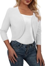 Women's 3/4 Sleeve Cropped