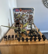Mega Bloks 9651 Dragons Iron Raiders- Raiders Ambush Set. Complete. Instructions