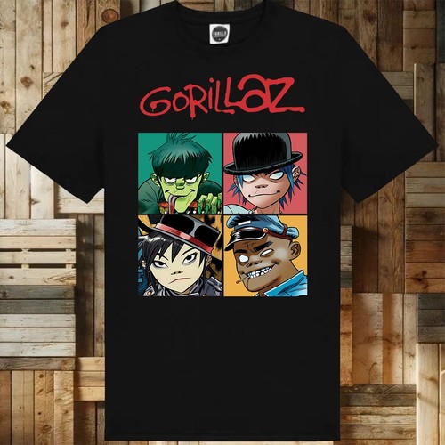 Gorillaz tshirt xl 2xl - s,