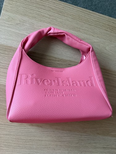River island pink handbag - river,