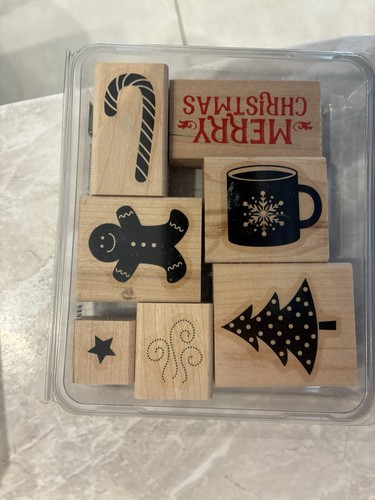 Stampin wooden rubber - up!,