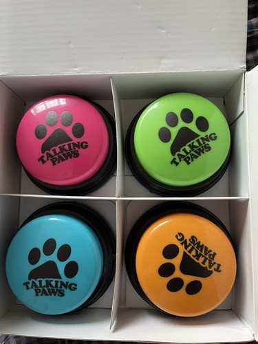 Recordable dog buttons - recordable,