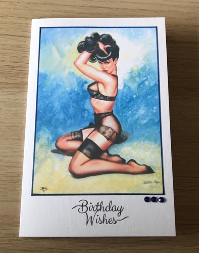Betty page pin birthday - ,