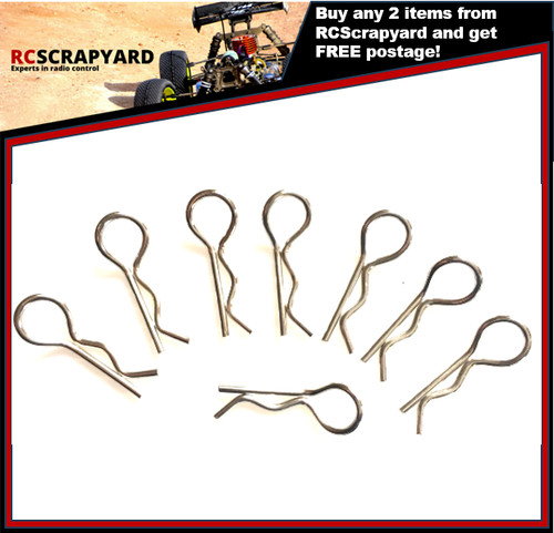 Body clips suitable - clips,