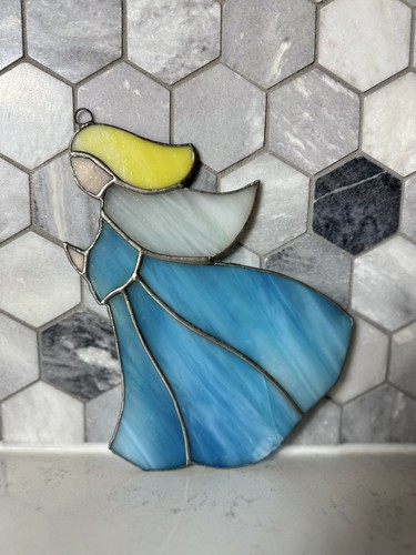 Handmade stained glass angel - handmade,