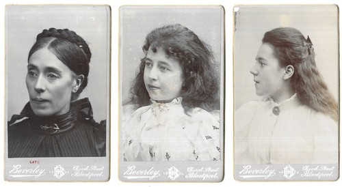 Victorian cdv photos mother - cdv,