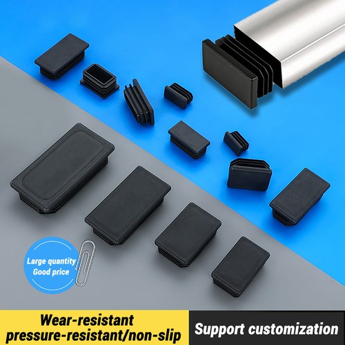 Square plastic end caps - square,