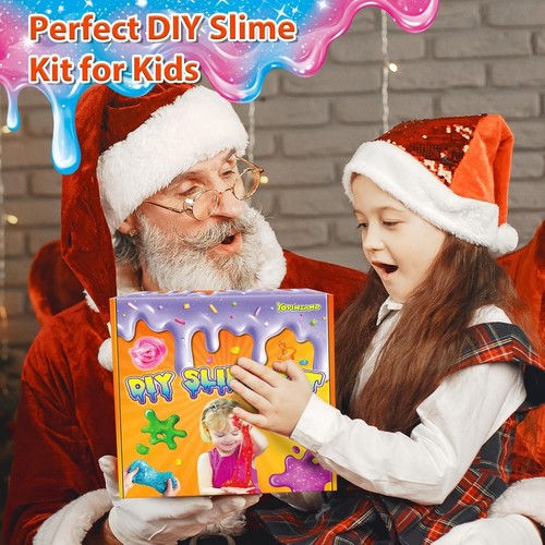 Cups diy slime kit - 12,