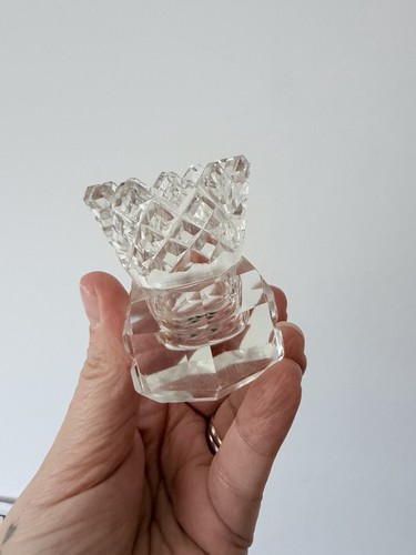 Vintage cut glass - vintage, bud