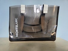 Montblanc transparent commemarative hang-bag/tote-bag/shopping-bag
