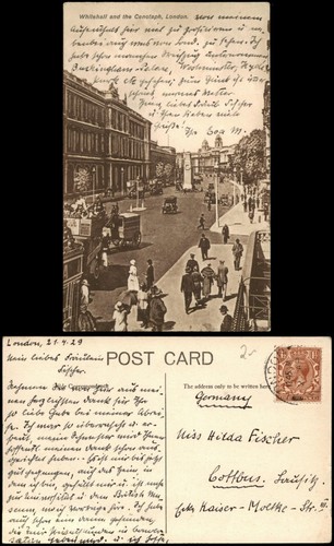Postcard london whitehall - postcard, and