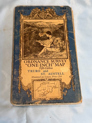 Vintage 1934 ordnance survey - vintage,