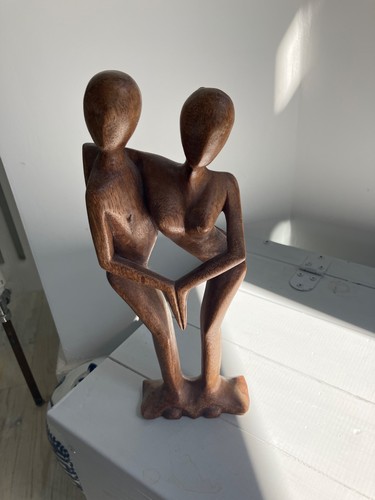 Wooden carved figurine - carved,