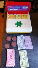 KID'S PLAY  TILL CHECKOUT PLAYSET WITH MONEY WORKING LOVELY CONDITION PLAYTIME