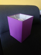 Plum/purple colour lampshade