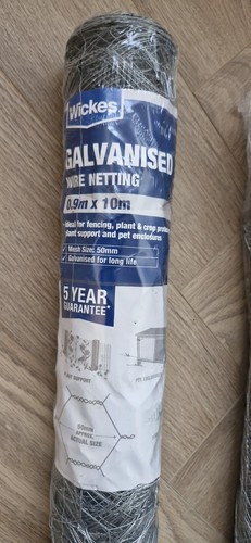 Two wickes 50mm - two, galvanised