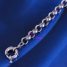 9ct 9K White Gold Plated  Men