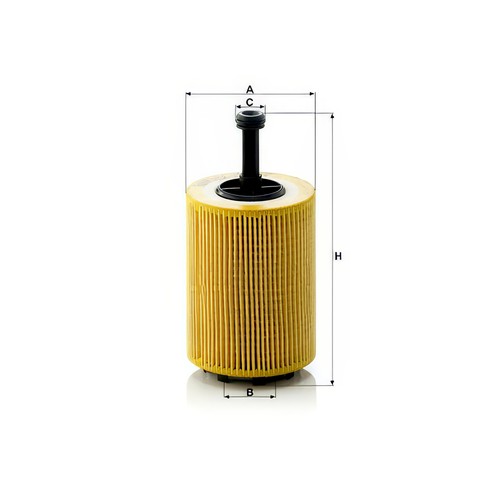 Mann hu719 oil - hu719/7x, filter