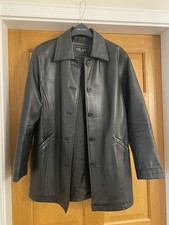 Vintage 80s Black Leather