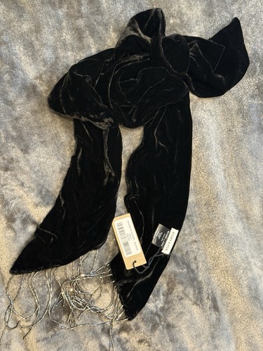 Sharon scarf black from busby - sharon,