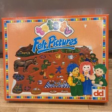 Vintage 1995 Tots Tv Felt