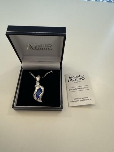 Argento azzurro necklace - argento,