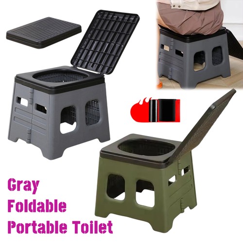 Portable toilet seat foldable - toilet,