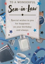WONDERFUL SON IN LAW BIRTHDAY