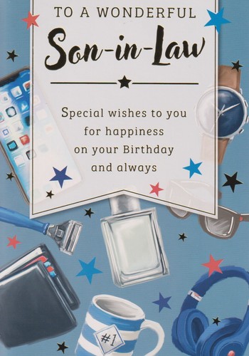 Wonderful son law birthday - son,