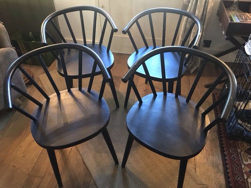 Wooden dining chairs - dining, 4