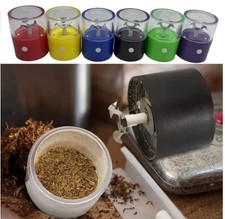 Portable Electric Auto Herb Tobacco Grinder Crusher USB Rechargeable 6 Colors UK