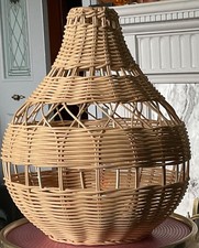 VINTAGE HAND WOVEN BAMBOO