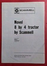 SCAMMELL SAMSON - Novel 8 x 4 Tractor by Scammell