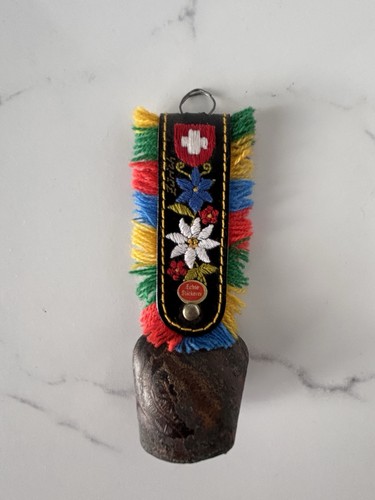 Vtg handcrafted swiss - swiss, cow