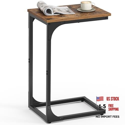 Vasagle shaped end table - vasagle,