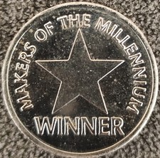 Medal - Sainsbury's Makers of the Millennium Winner ?? UNITED KINGDOM