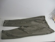 OAKMAN VINTAGE MENS 50R WOOL BLEND SMART BEIGE TROUSERS