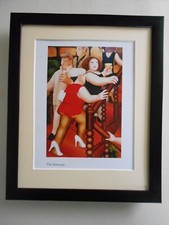 Beryl Cook print' The Staircase'   FRAMED