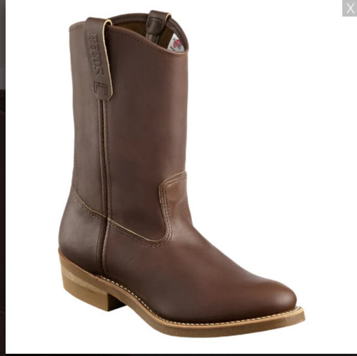 Red wing pecos - red, boots
