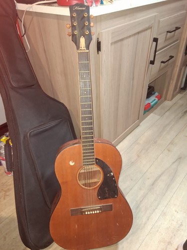 Vintage kawai acoustic guitar - vintage,