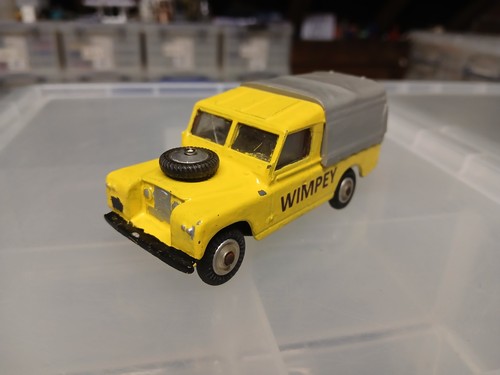 Corgi toys land rover - rover, wb