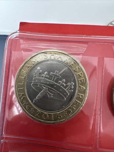 William shakespeare coin - shakespeare, £2